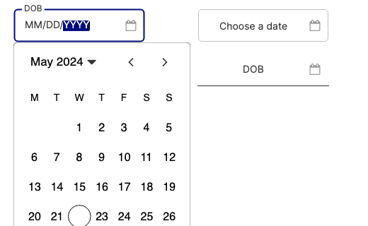 Date Field