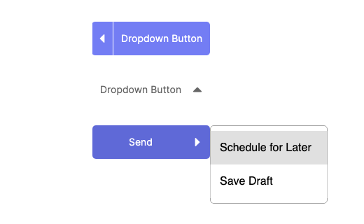 Drop down button